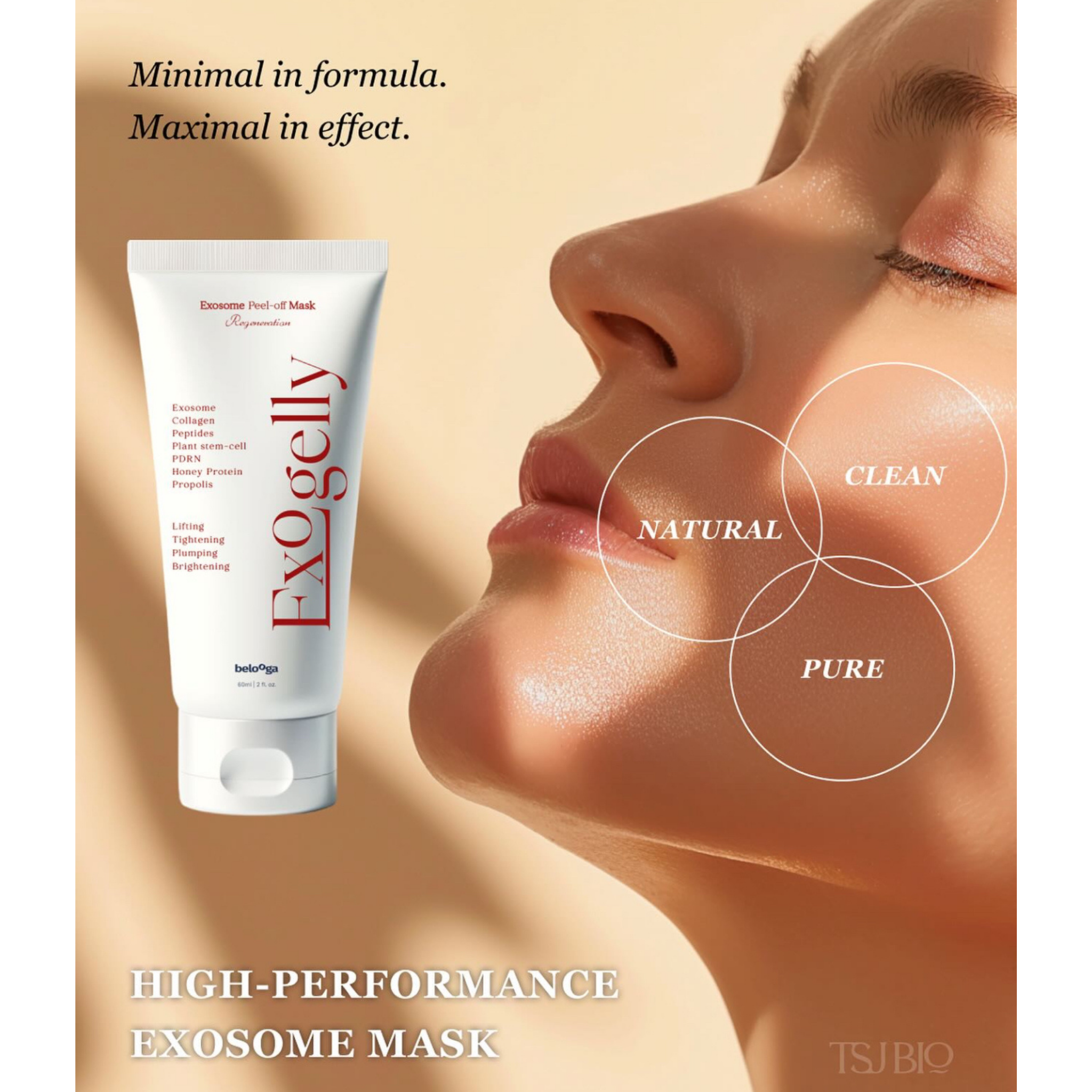 TSJ BIO Exogelly Exosome Peel Off Mask