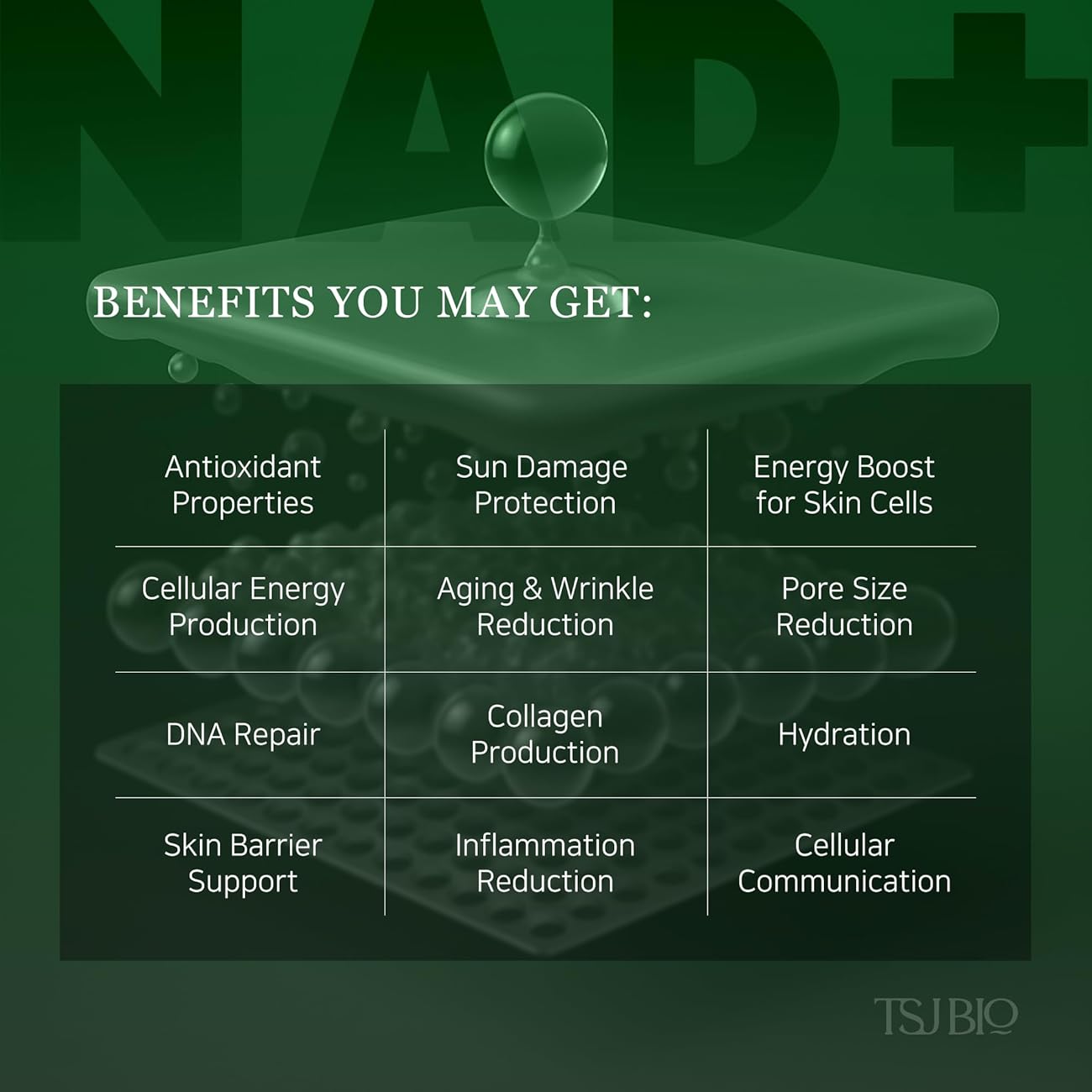 TSJ BIO NAD+ Collagelly Vegan Peel Off Mask