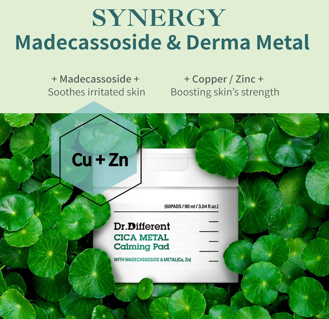 Dr.Different CICA Metal Calming Pad