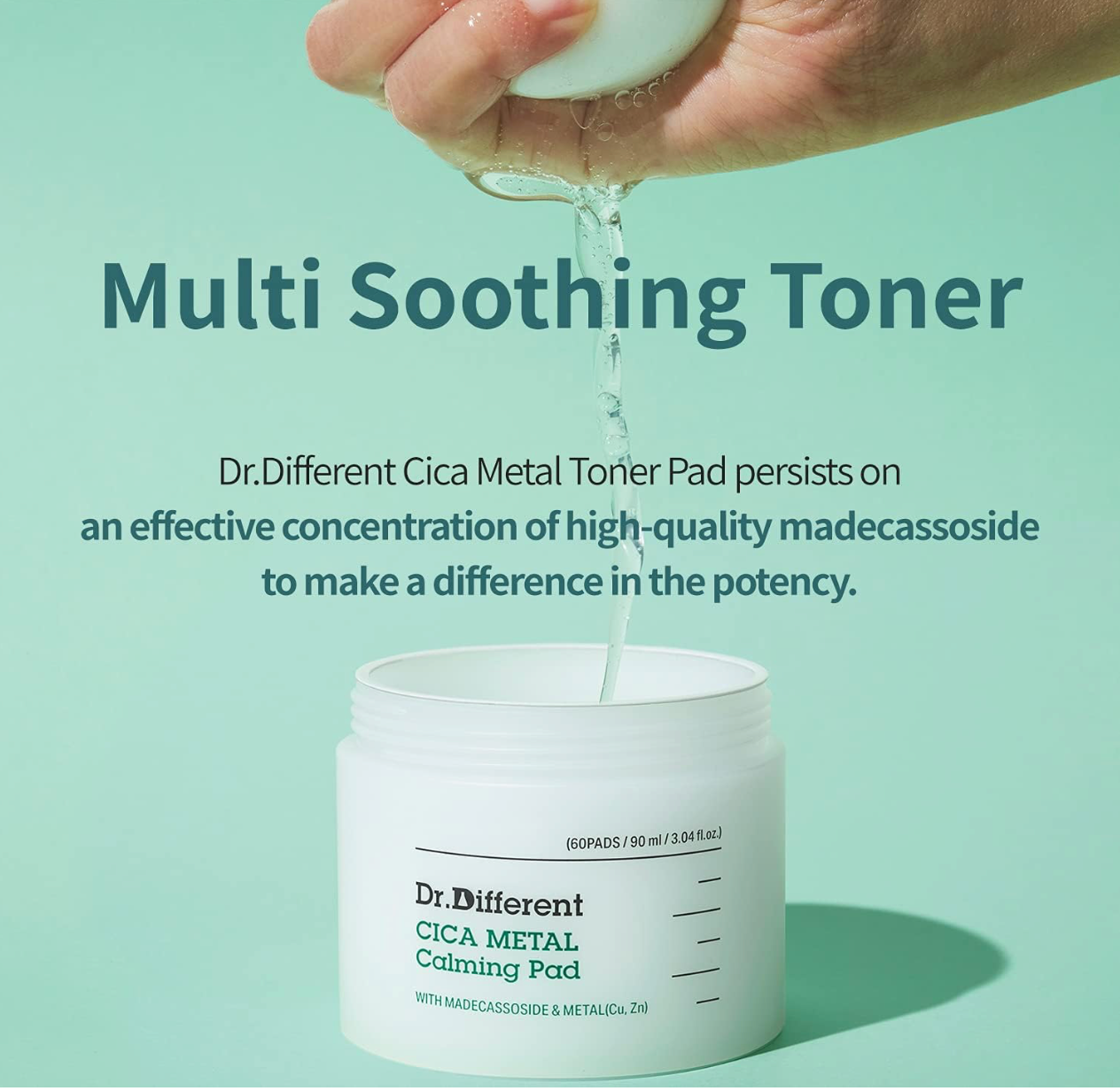 Dr.Different CICA Metal Calming Pad