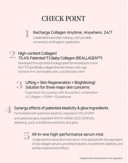 Load image 1 in gallery view. PESTLO T3 Baby Collagen Glow Serum Mist 50ml