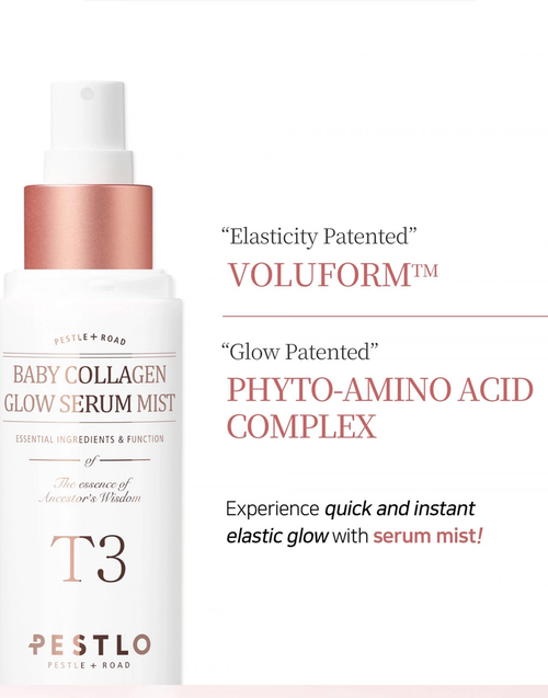 Load image 1 in gallery view. PESTLO T3 Baby Collagen Glow Serum Mist 50ml