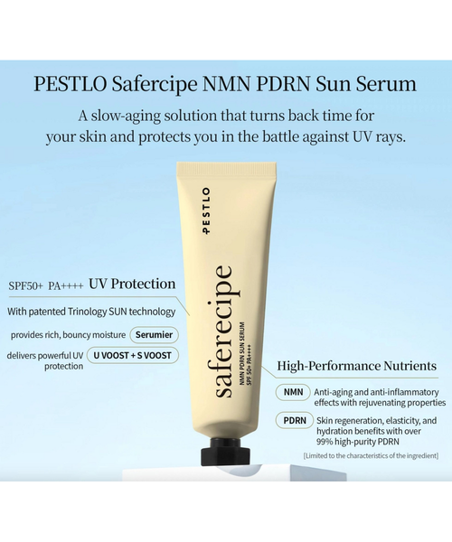 Load image 1 in gallery view. PESTLO SafeRecipe NMN PDRN SUN SERUM 50ml